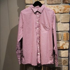 Men’s Gingham Button Down